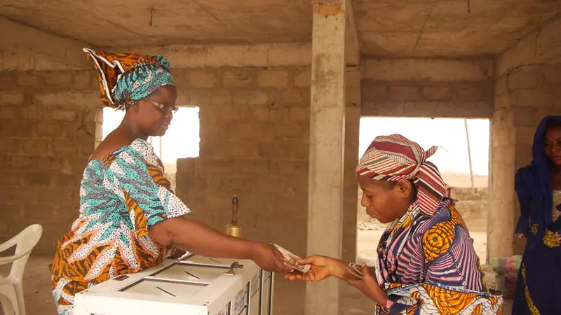 Archive photograph from a Funke Adeyemo Foundation outreach in 2018.