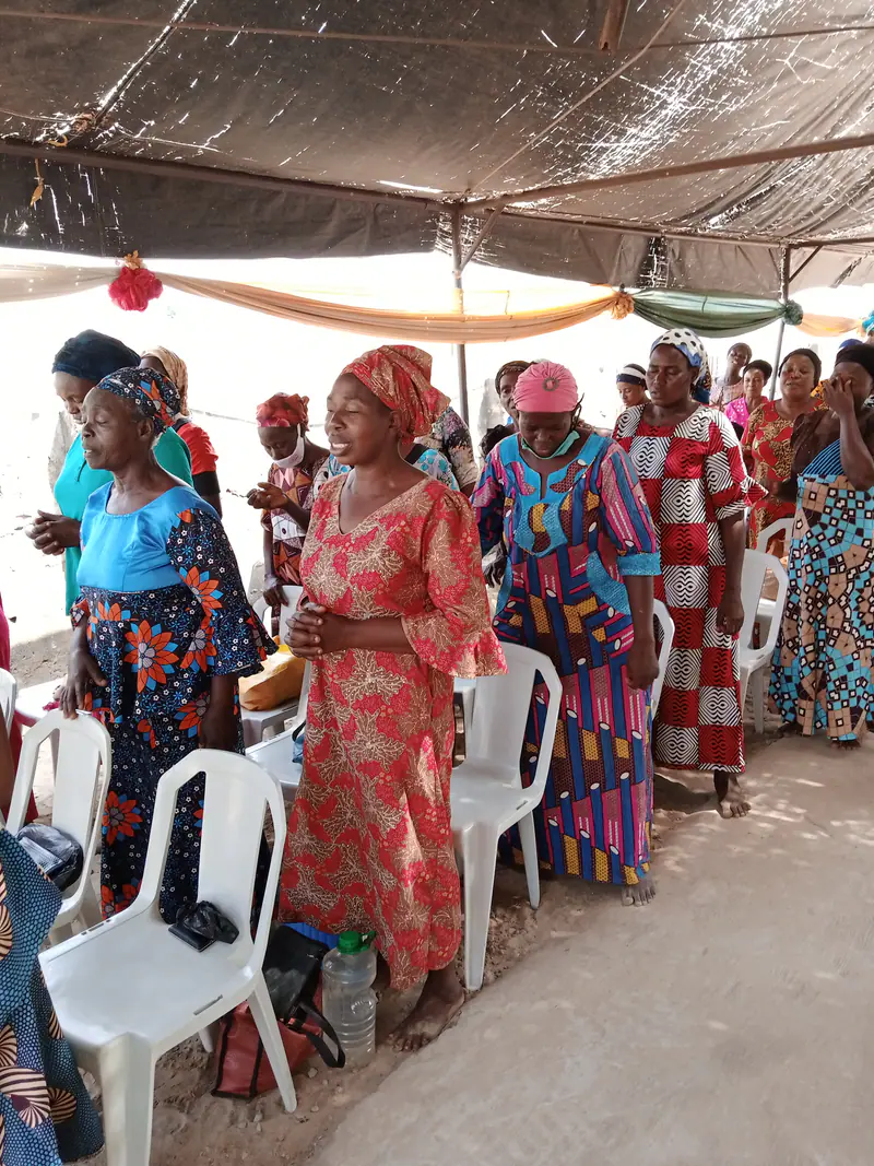 Archive photograph from a Funke Adeyemo Foundation outreach in 2020.