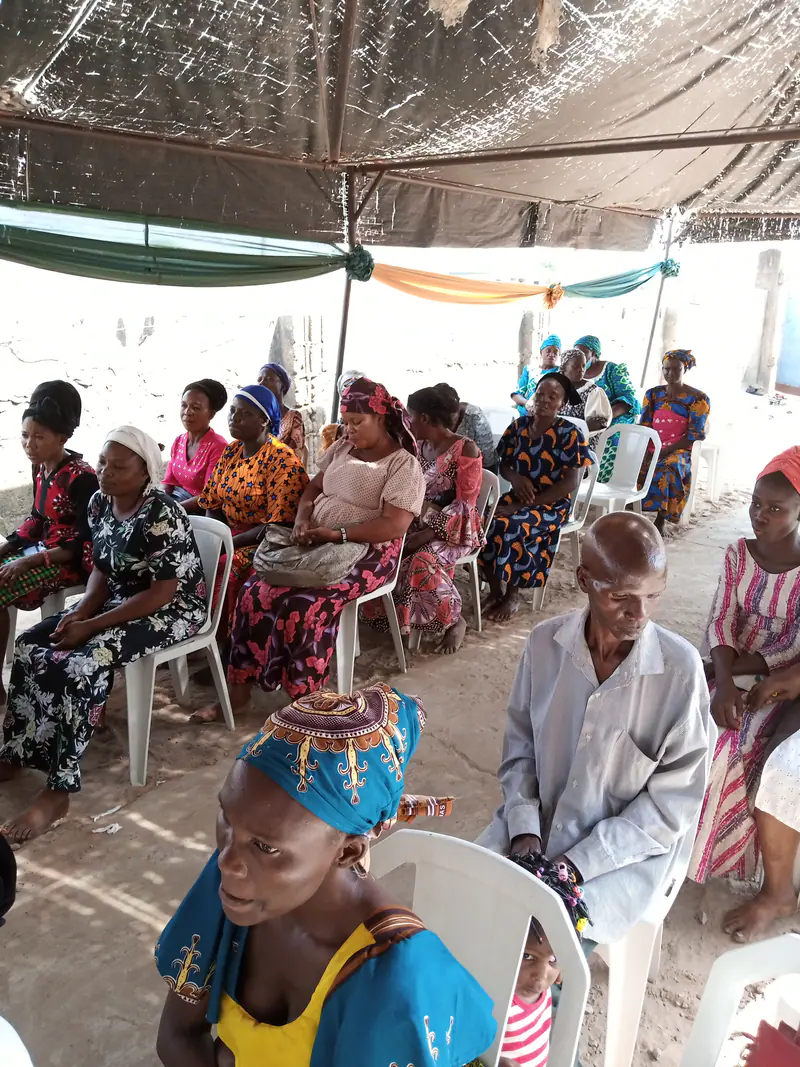 Archive photograph from a Funke Adeyemo Foundation outreach in 2020.