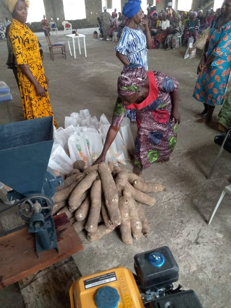 Archive photograph from a Funke Adeyemo Foundation outreach in 2022.