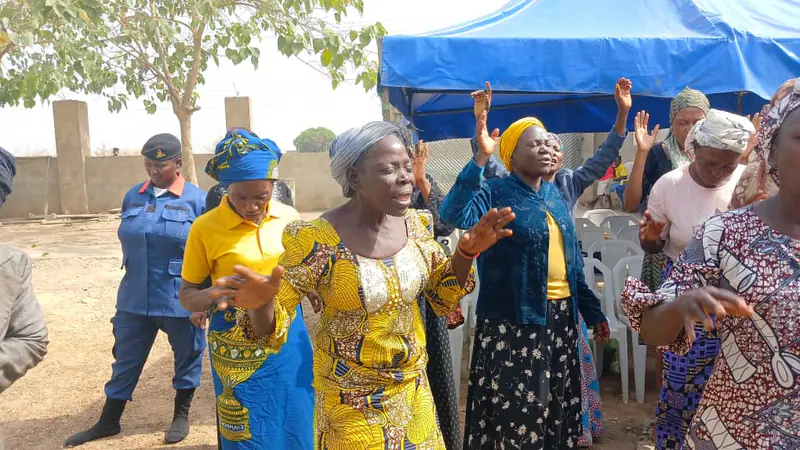 Archive photograph from a Funke Adeyemo Foundation outreach in 2023.