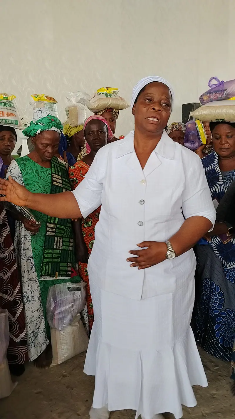 Archive photograph from a Funke Adeyemo Foundation outreach in 2024.