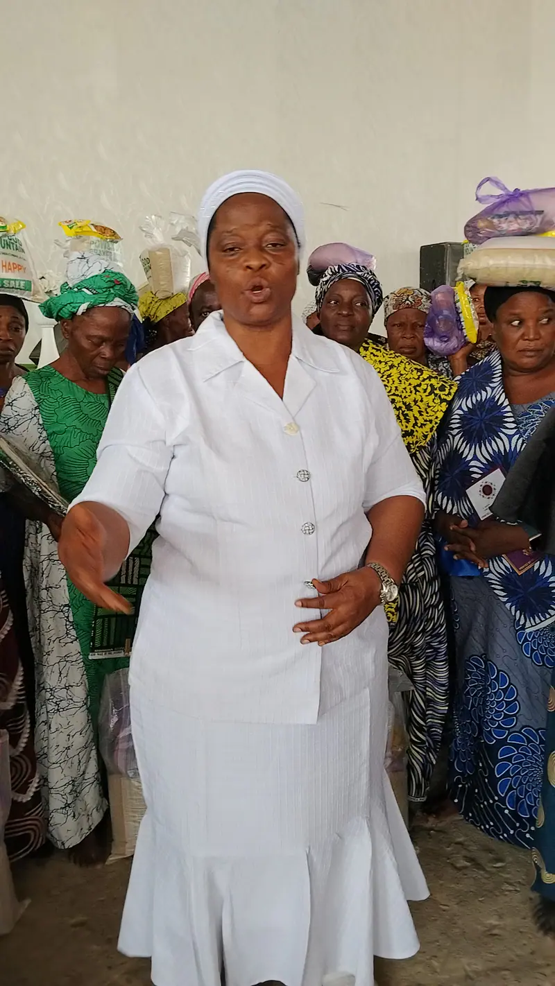 Archive photograph from a Funke Adeyemo Foundation outreach in 2024.