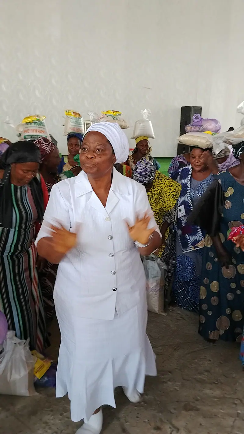 Archive photograph from a Funke Adeyemo Foundation outreach in 2024.