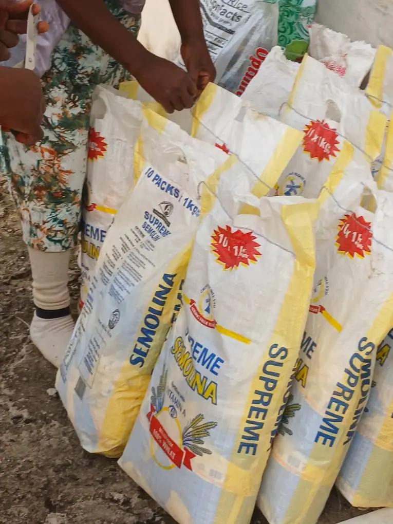 Archive photograph from a Funke Adeyemo Foundation outreach in 2024.