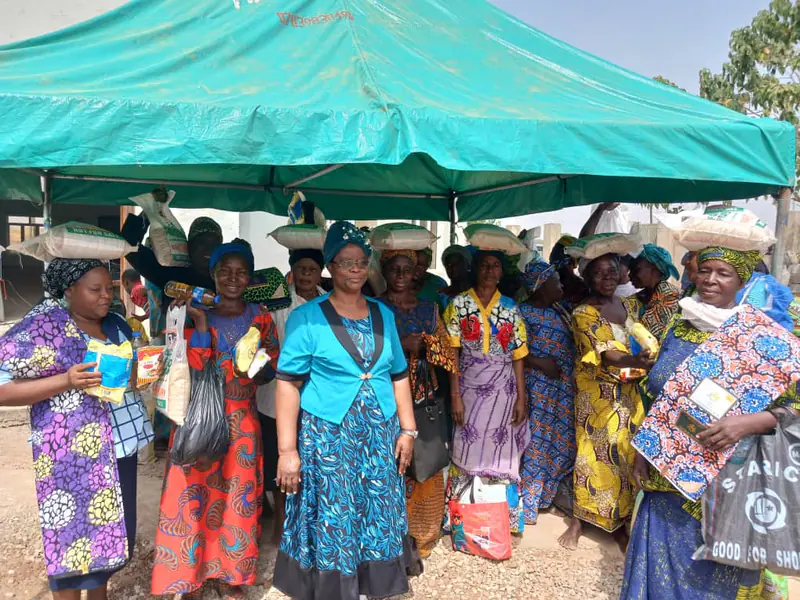 Archive photograph from a Funke Adeyemo Foundation outreach in 2024.